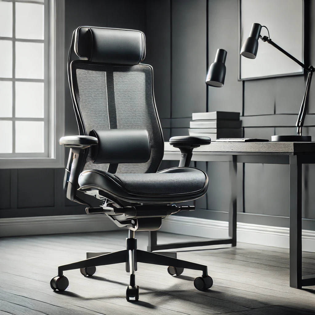 Ergonomic office chair with adjustable features for optimal comfort and support