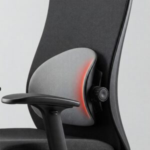 "Adjustable lumbar support feature in an office chair, highlighting its role in alleviating hip pain." best office chair for hip pain