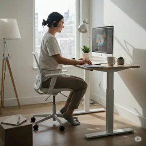 "Work comfortably with a new black friday standing desk for your workspace."