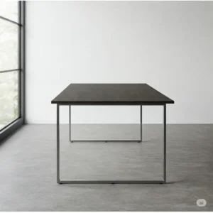 Side view of a wide desk 60 x 30.