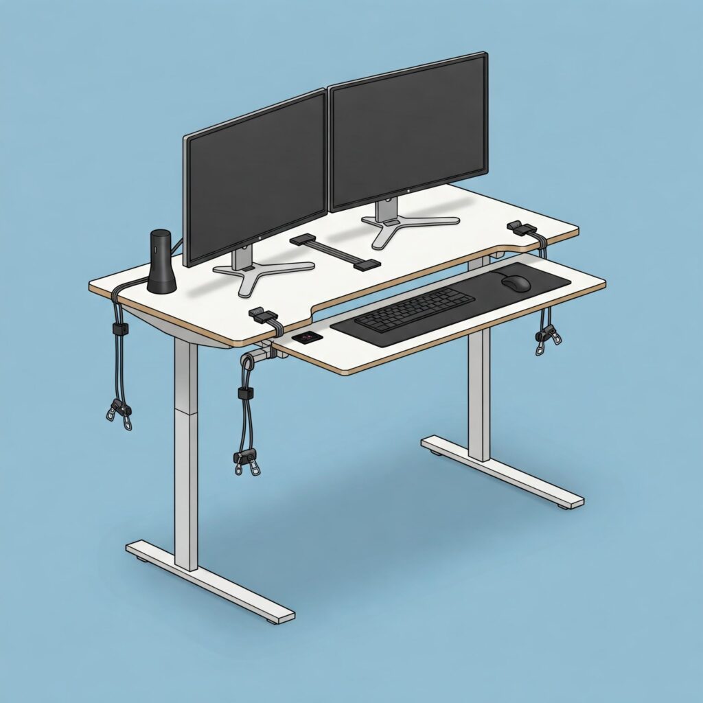 10 Best Dual Monitor Standing Desk Solutions For Productivity Champions ...