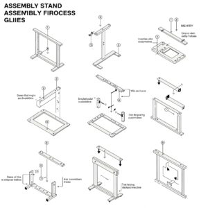 "Step-by-step guide to the stand desk assembly process - standdesk review."