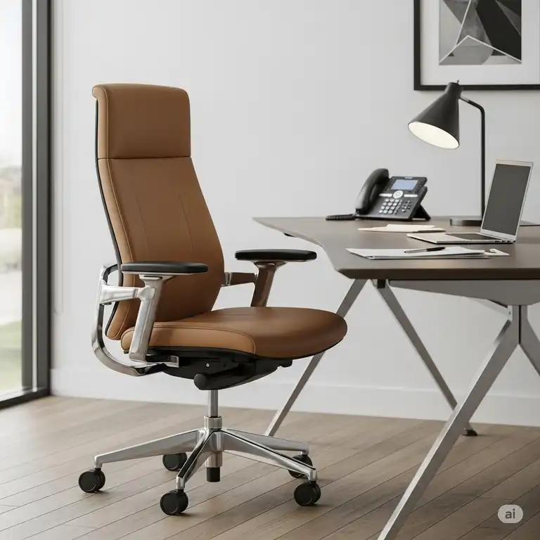 Allsteel office chair in a modern office setting, showcasing its ergonomic design and high-quality materials, perfect for comfortable and productive work.