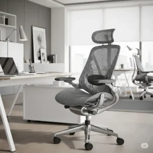 The distinct design aesthetic of the Herman Miller Embody, part of the visual appeal in **herman miller embody vs steelcase gesture**.
