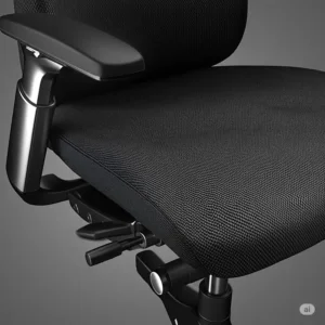 Close-up of the breathable Pellicle mesh material used in the Herman Miller Mirra 2, emphasizing its ventilation properties. aeron vs leap v2