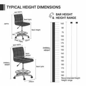 7 Best Bar Height Office Chair Options For Standing Desks in 2025 ...