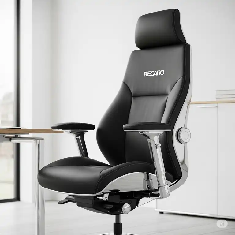 Premium Recaro office seat designed for executive comfort and ergonomic support.