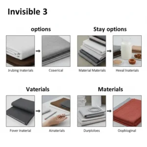 Variety of seat and desk material options for the chair with desk attached, including hard plastic and laminate wood finishes. 