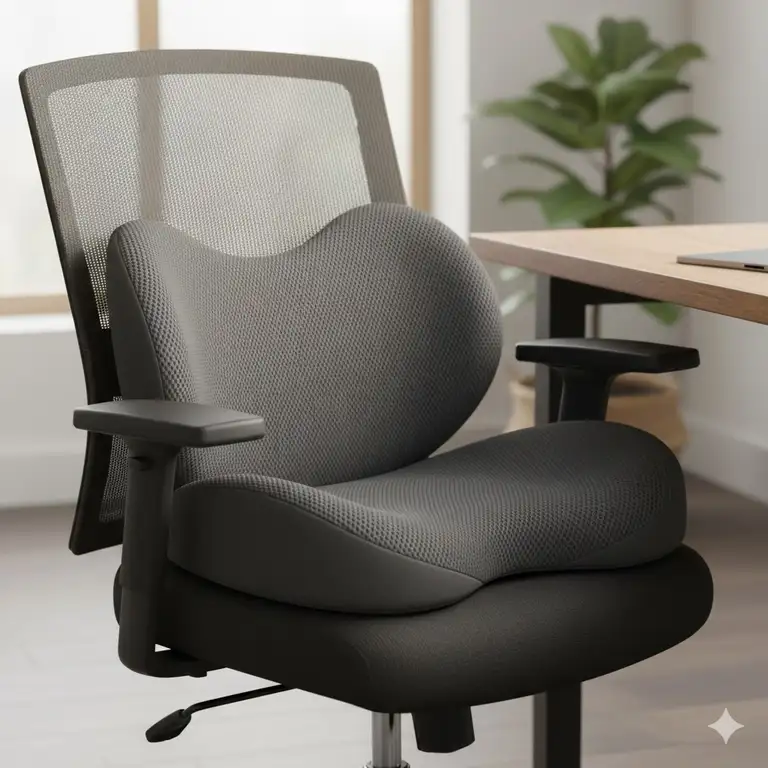 1-best-chair-cushion-butt-pain: A high-quality orthopedic cushion is the best chair cushion for butt pain, offering superior tailbone relief.
