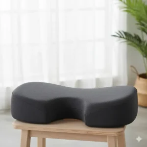 Ergonomic U-shaped coccyx cushion, one of the best chair cushion for butt pain and tailbone pressure.