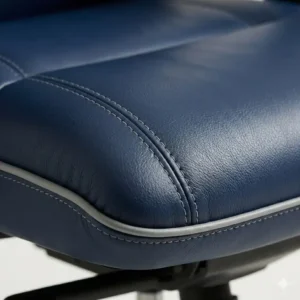 2-close-up-blue-leather-office-chair-stitching